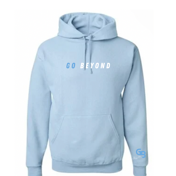 Limited Edition GB GO BEYOND Light Blue Hoodie