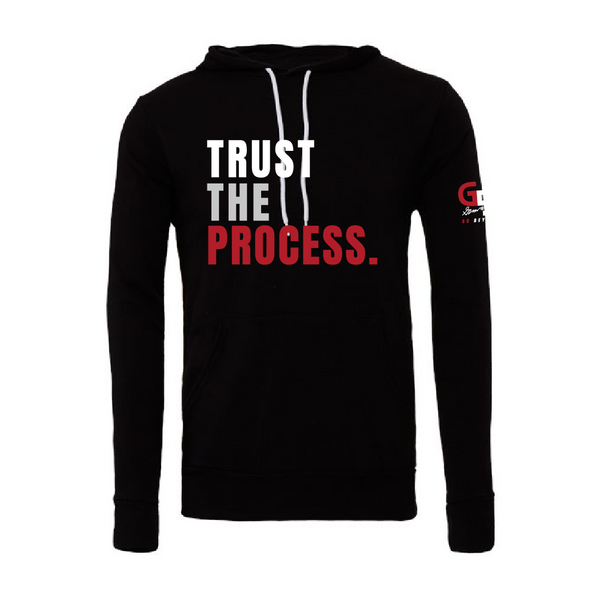 "TRUST THE PROCESS" Slogan Hoodie