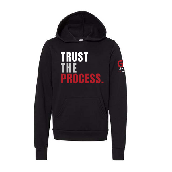 "TRUST THE PROCESS" Slogan Hoodie